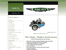 Tablet Screenshot of libertysidecars.com